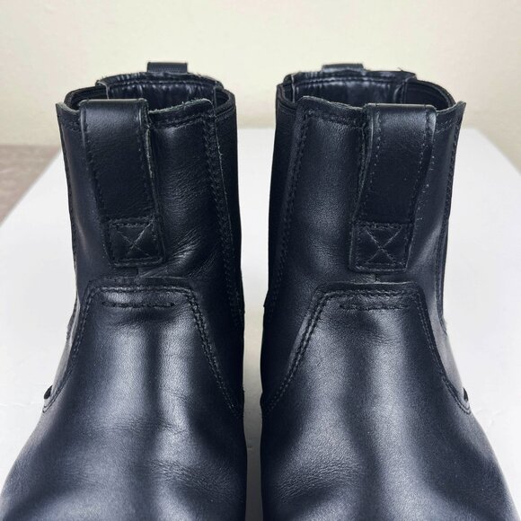 Timberland Chelsea Boots Carter Notch Black Leather Men\'s Sz 9 Weather Resistant main image 6